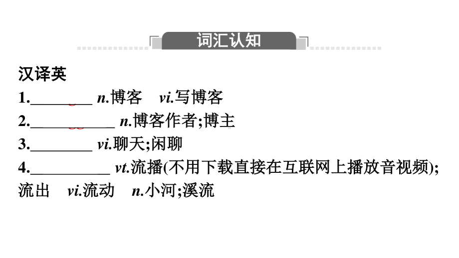 Unit 3 Section Ⅰ　Listening and Speaking （新教材）人教版（2019）必修第二册课件.pptx_第3页