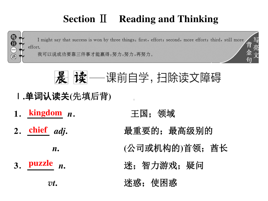 Unit 4 Section ⅡReading and Thinking （新教材）人教版（2019）必修第二册课件.ppt_第1页