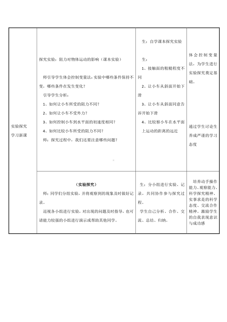 人教版物理八年级下册-8.1《牛顿第一定律》教案(6).docx_第2页