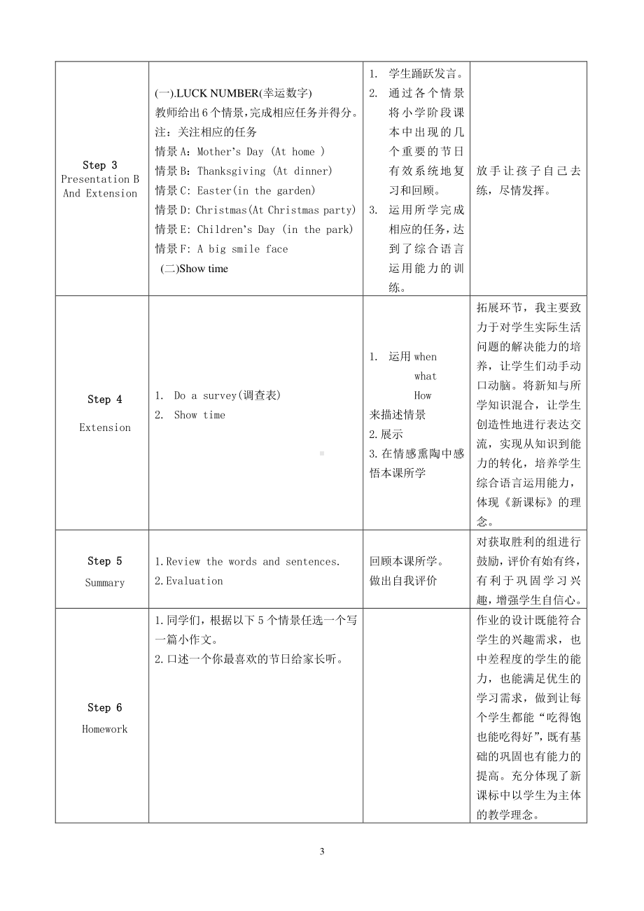 闽教版六年级下册-Unit 4 Mother's Day-Part C-教案、教学设计--(配套课件编号：00eed).doc_第3页