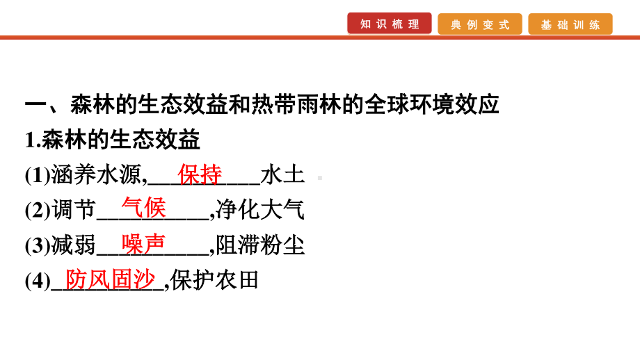 2021届高考艺考地理总复习课件：第一部分 一轮单元复习 第29讲　森林、湿地的开发与保护.pptx_第3页