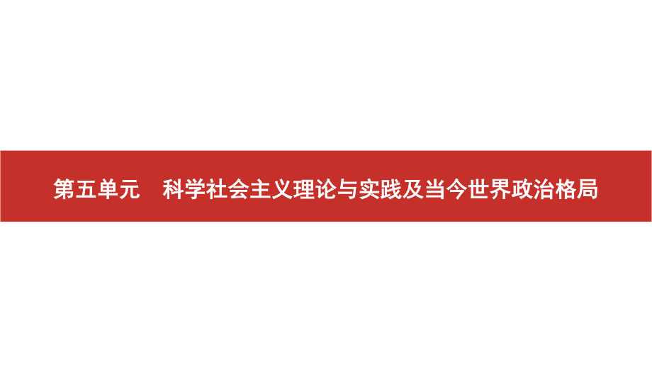 2022届高考历史艺考复习课件：第12讲　从科学社会主义理论到社会主义制度的建立.pptx_第1页