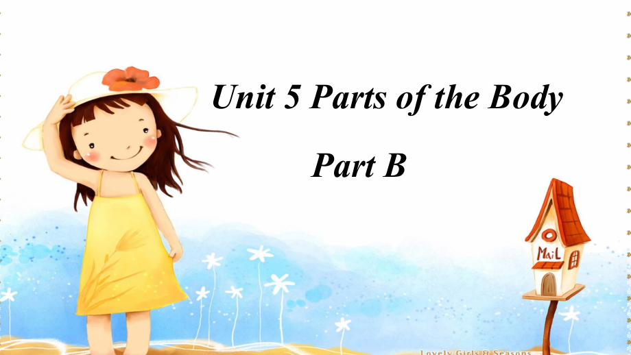 闽教版三年级下册Unit 5 Parts of the Body-Part B-ppt课件-(含教案+视频)--(编号：c1218).zip