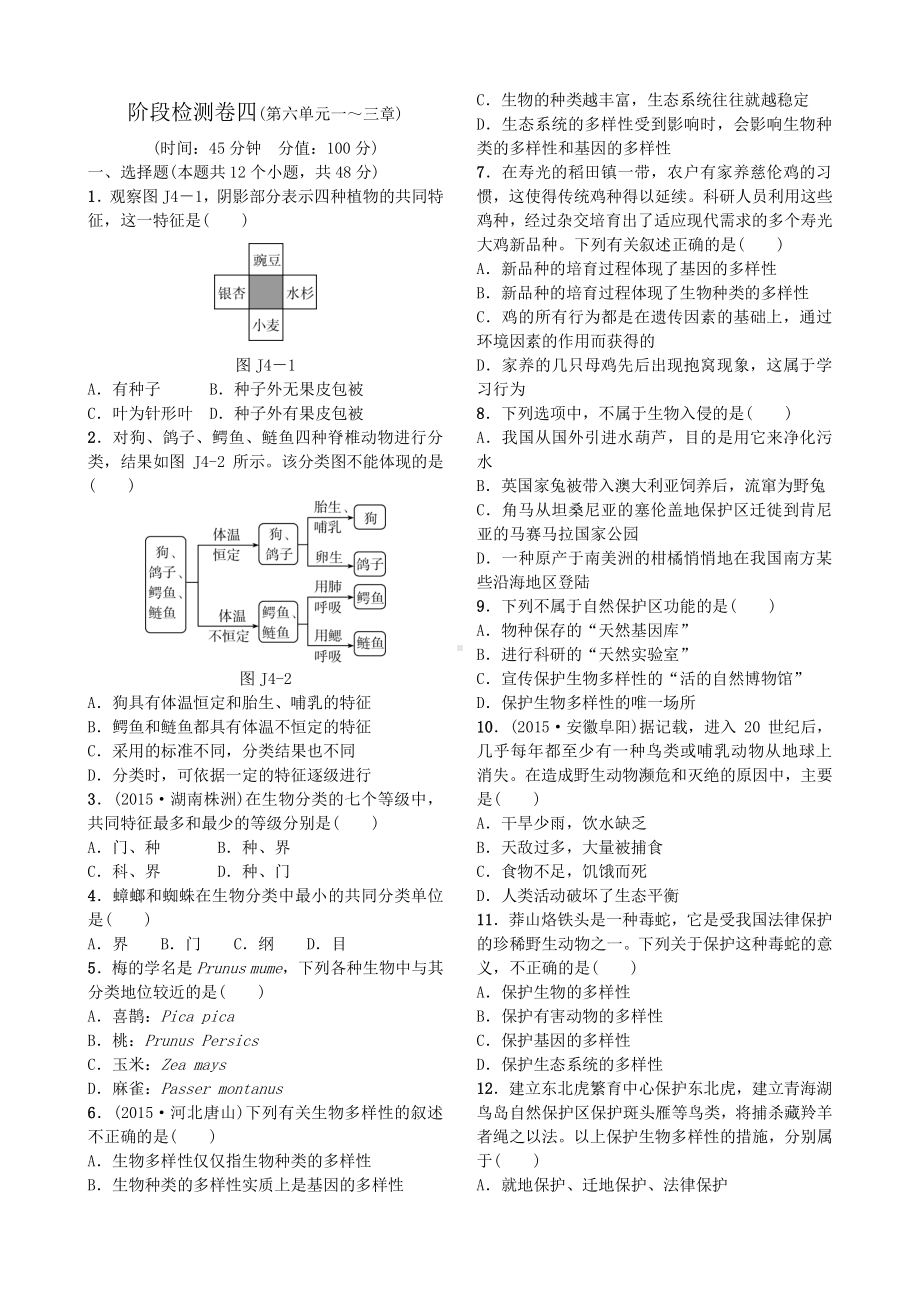 第六单元第一~三章 检测卷.docx_第3页