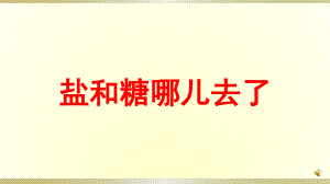 小学科学苏教版一年级下册第6课《盐和糖哪儿去了》课件7.pptx