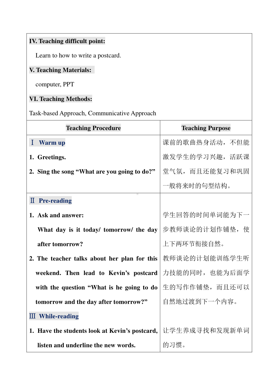 （广东）粤人版五年级下册英语Unit 3 On Vacation-Lesson 4-教案、教学设计--(配套课件编号：c141a).doc_第3页