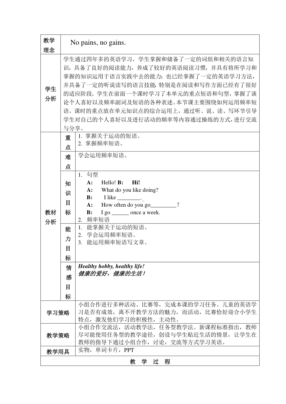 （广东）粤人版五年级下册英语Unit 1 Making Plans-Lesson 2-教案、教学设计--(配套课件编号：35167).doc_第1页