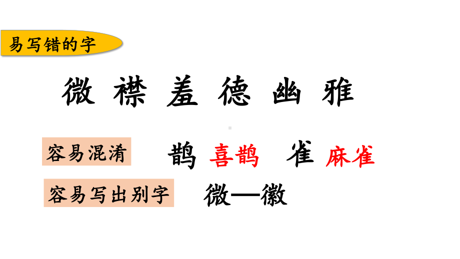 2019年部编人教版六年级语文上册第一单元全章复习优秀课件（39页》.pptx_第3页