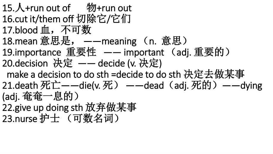 人教版go for it 八年级下册英语单词表unit1-10用法讲解ppt课件.pptx_第2页