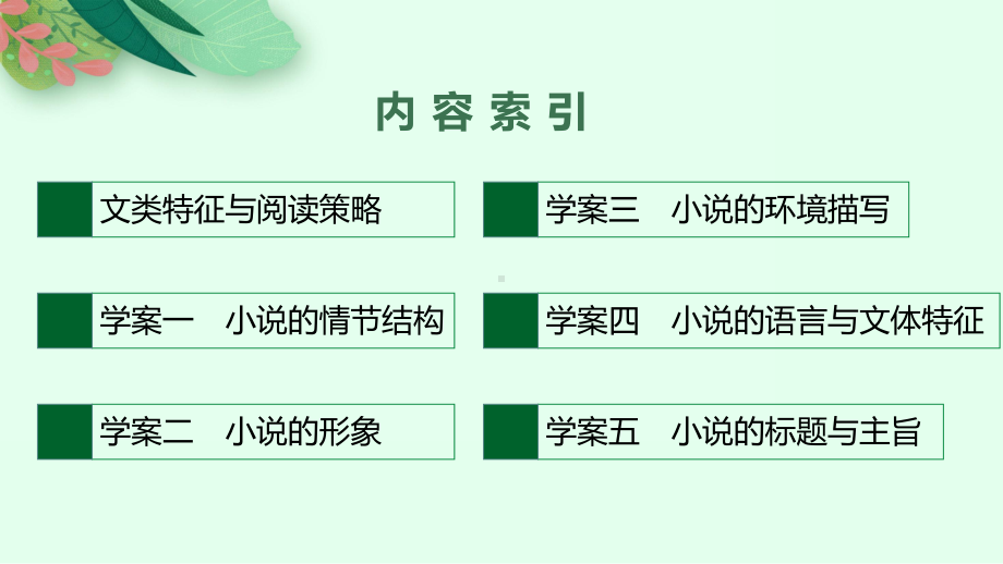 2022年（新教材）新高考语文一轮复习课件：第一板块 现代文阅读　专题二　小说阅读.pptx_第2页