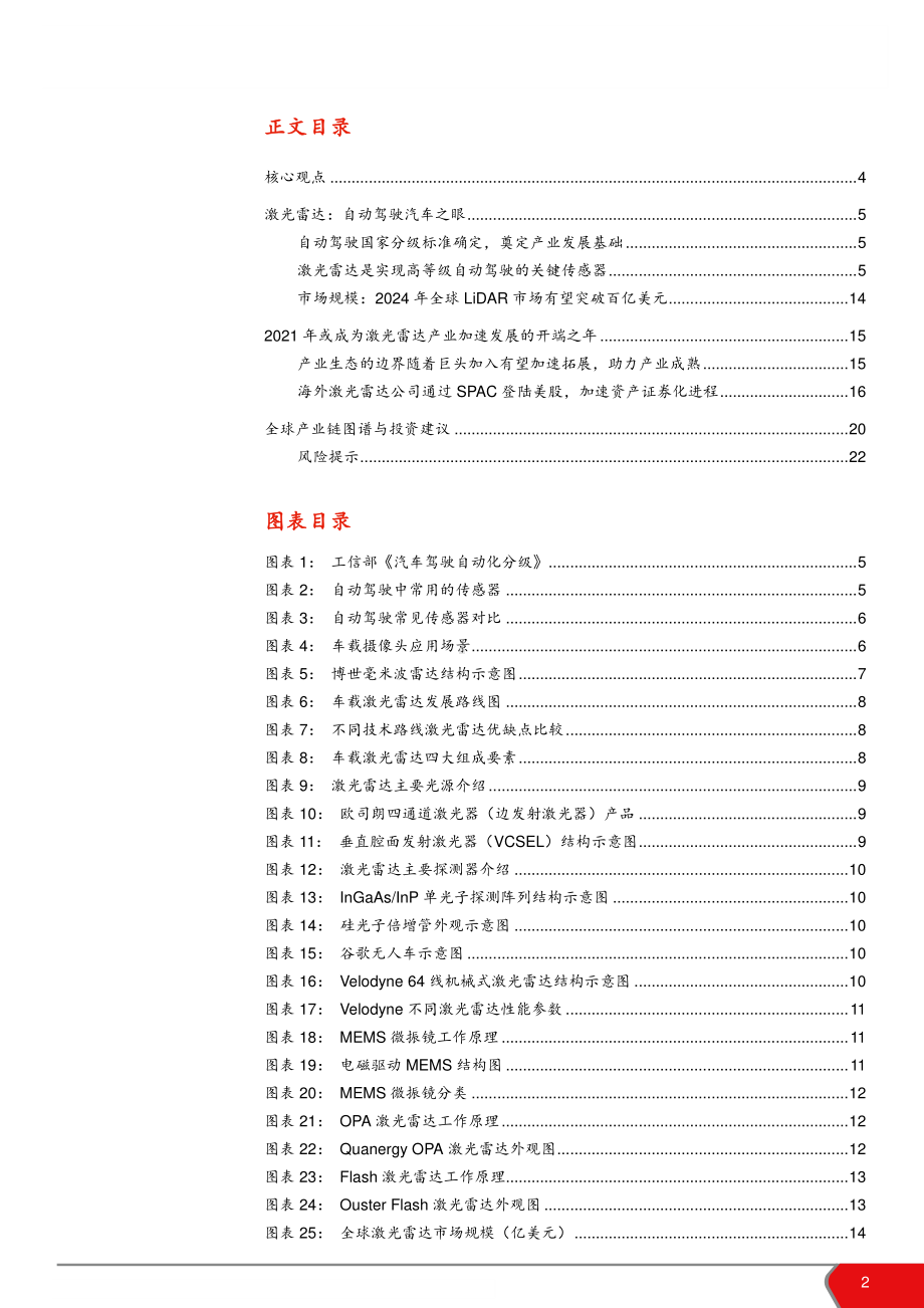 激光雷达行业专题报告：激光雷达或于2021年迎加速发展.pdf_第2页