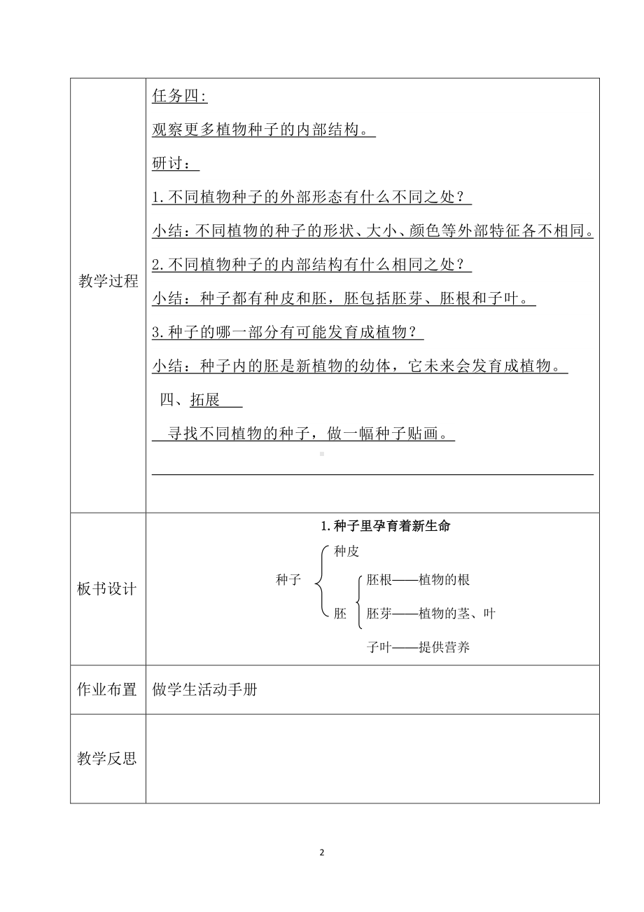 精品）2021新教科版四年级下册《科学》全册教案、教学设计（word版可编辑）.docx_第2页