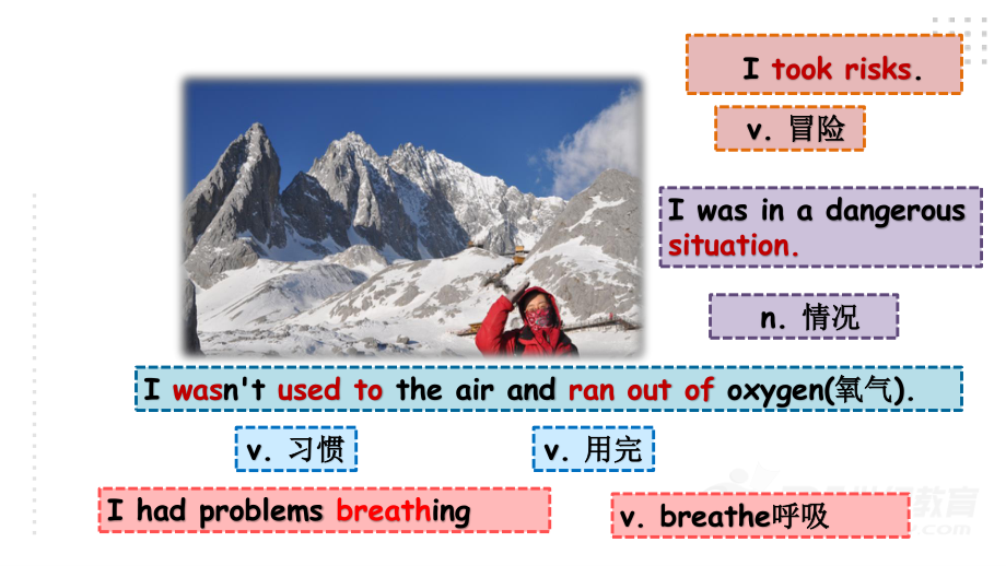 人教版八年级下册英语Unit 1 What‘s the matterSection B 2a2e ppt课件.pptx_第2页