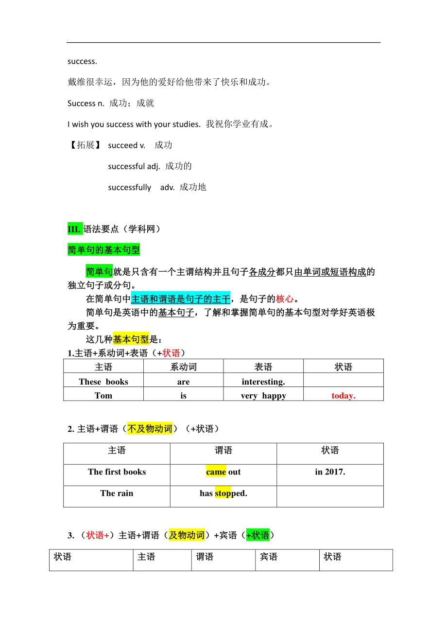 外研版八年级下册英语Module 6语法要点（含答案）.docx_第3页