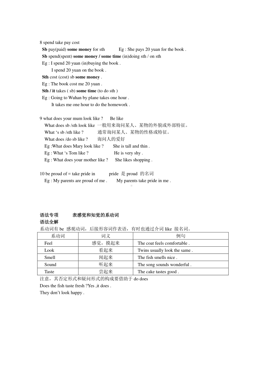 外研版八年级下册英语Module1- 3重要知识点和语法点的讲解.doc_第2页