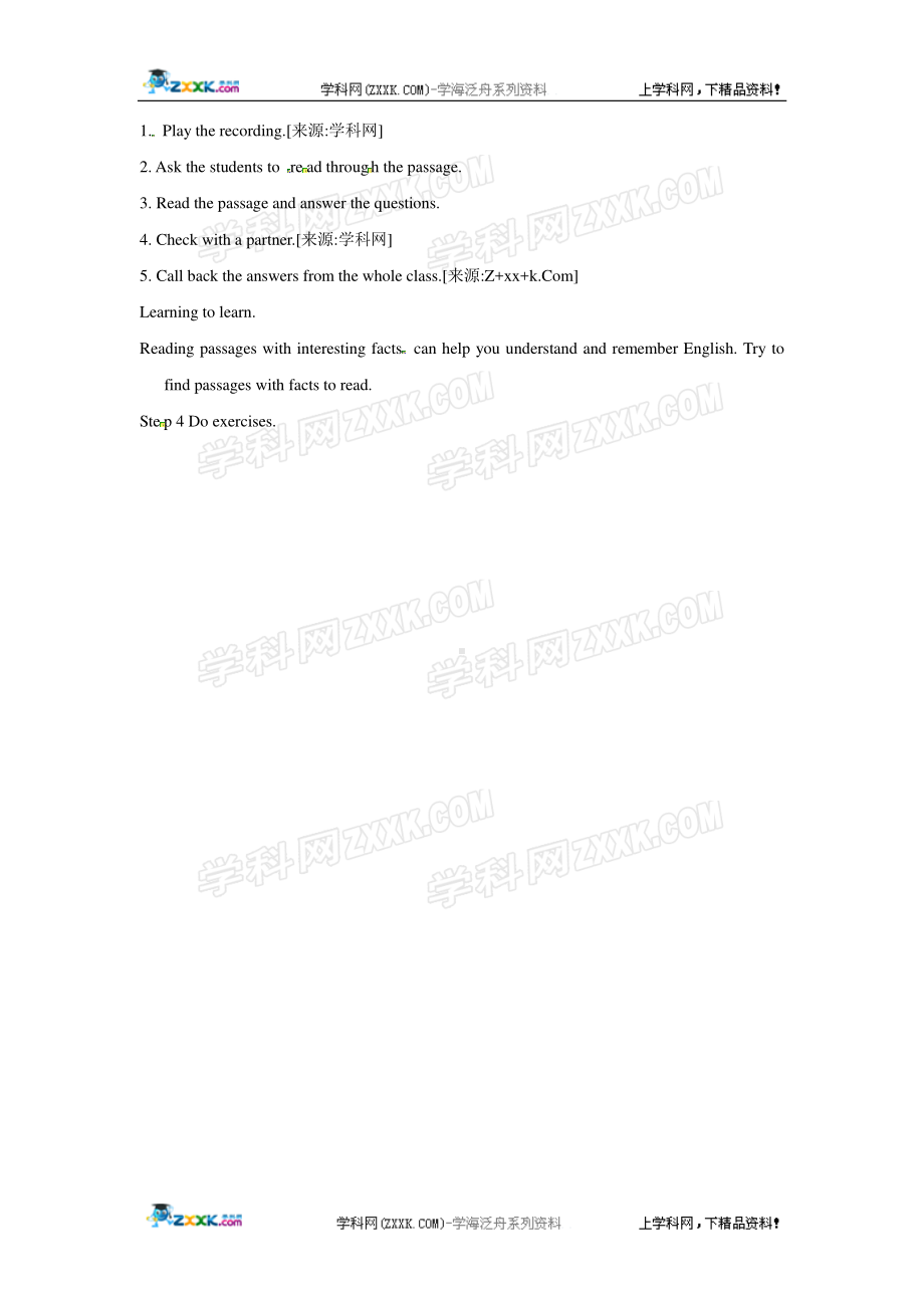 外研版七年级下册英语Module 1 Unit 2教案 (3).docx_第2页