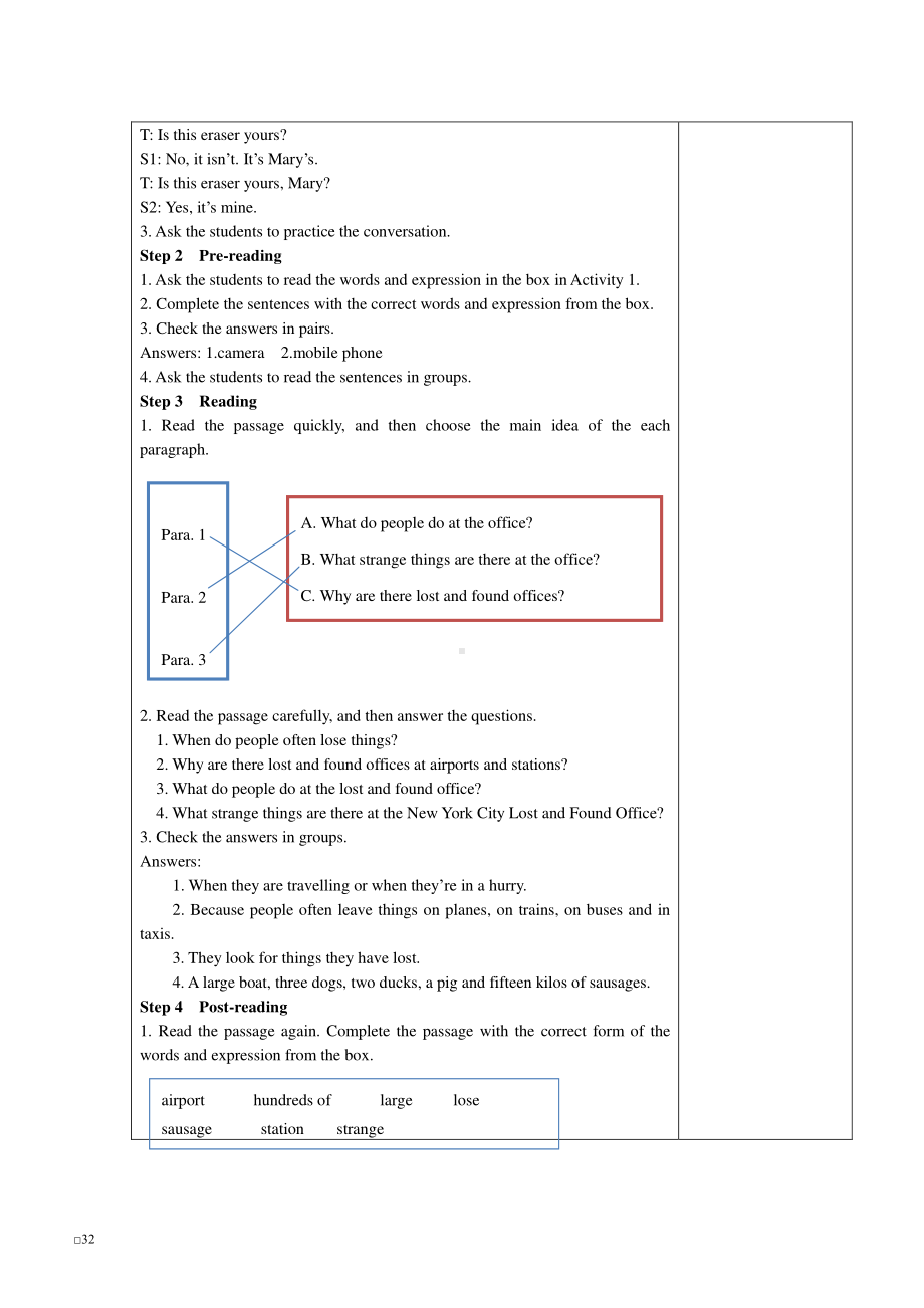 外研版七年级下册英语Module 1 Unit 2教学设计.docx_第2页