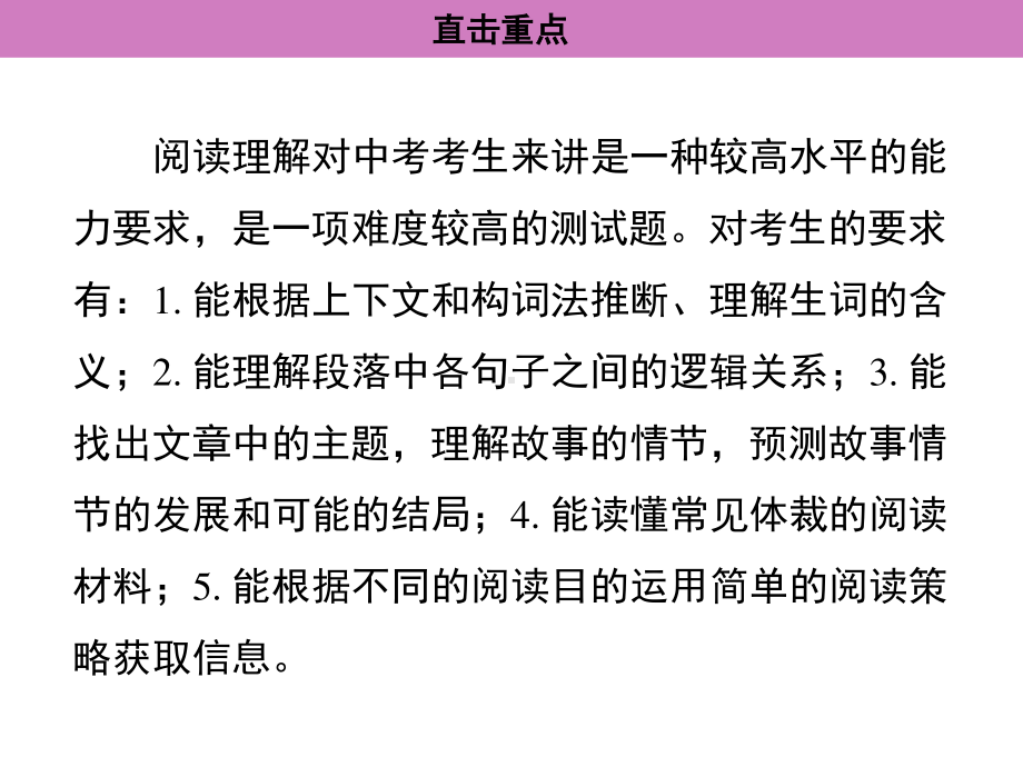 2021年广东中考英语二轮复习题型集训课件 专题三　阅读 (一).ppt_第3页