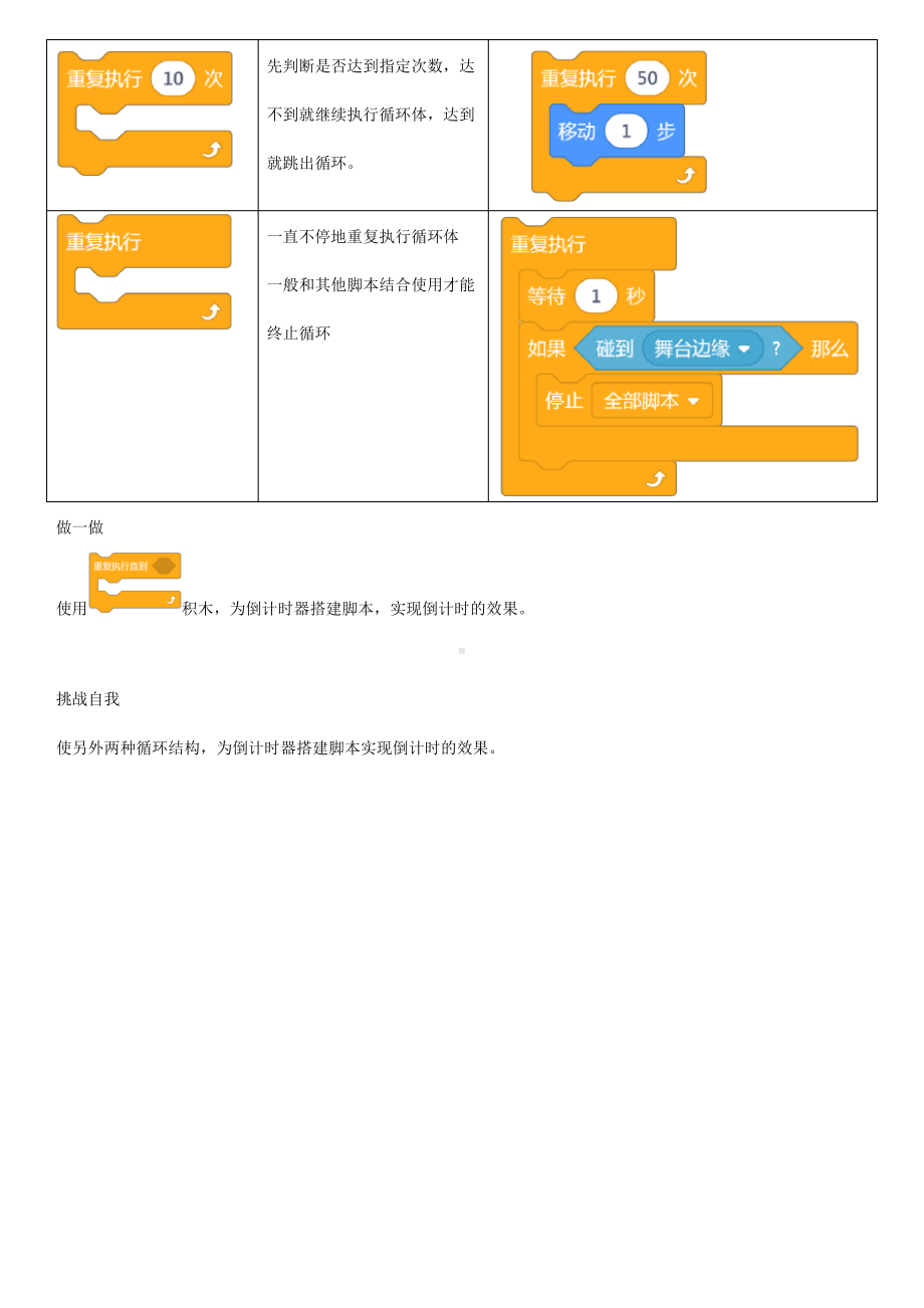 鲁教版第四册信息技术 第8课 倒计时器 教案-教学设计.docx_第3页