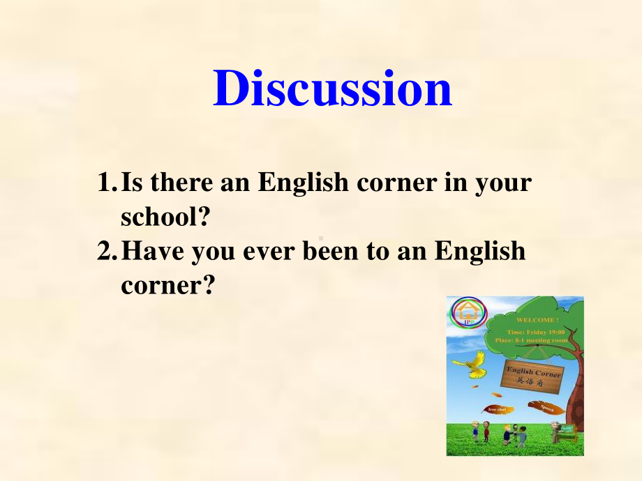 外研版九年级下册英语Module7Unit 1 Have you ever been to an English cornerppt课件.ppt_第3页