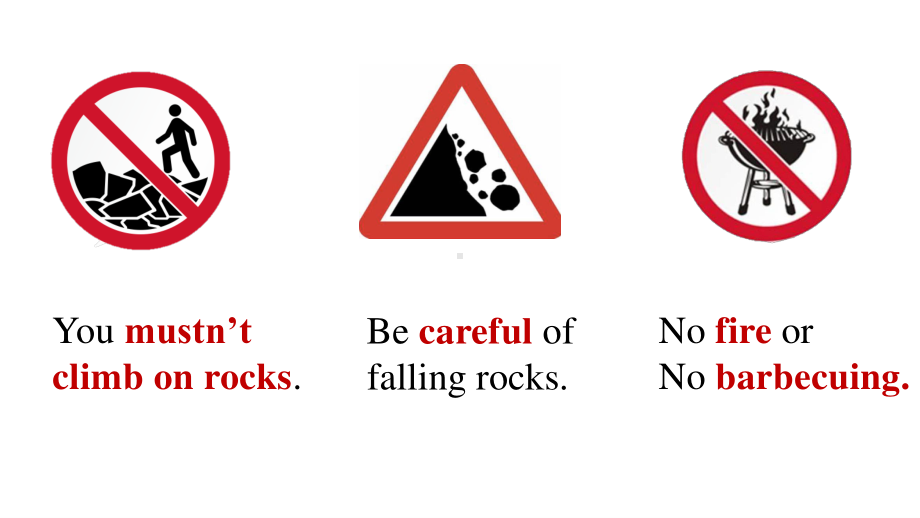 外研版九年级下册英语Module 4 Rules and suggestions Unit 1 You must be careful of falling stones ppt课件.pptx_第2页