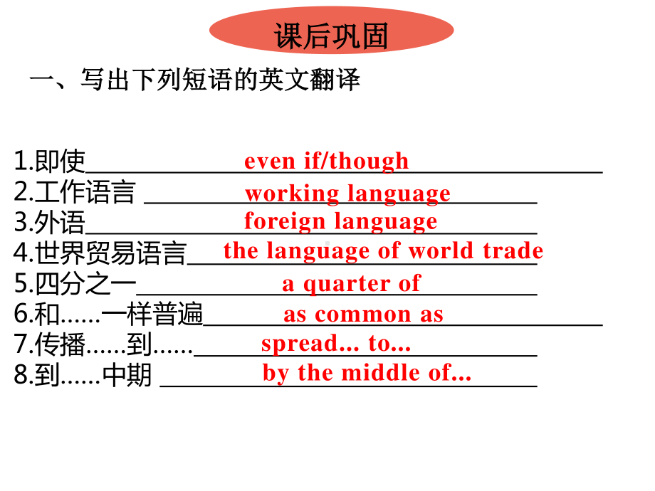 外研版九年级下册英语Module 7 Unit 2 作业ppt课件.pptx_第2页