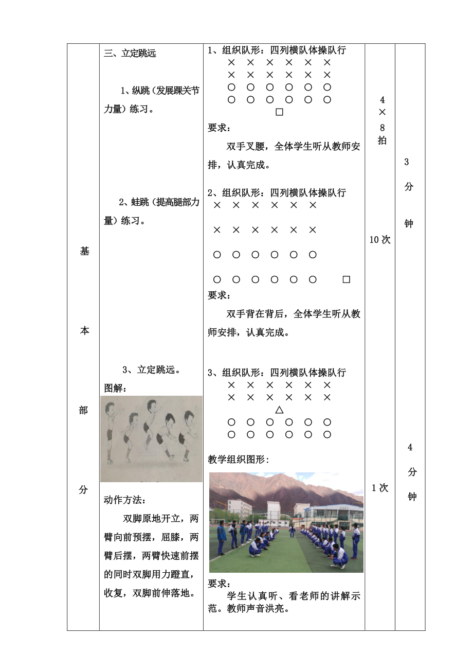 2020—2021学年人教版七年级体育全一册-第2章田径-立定跳远-教案.doc_第3页