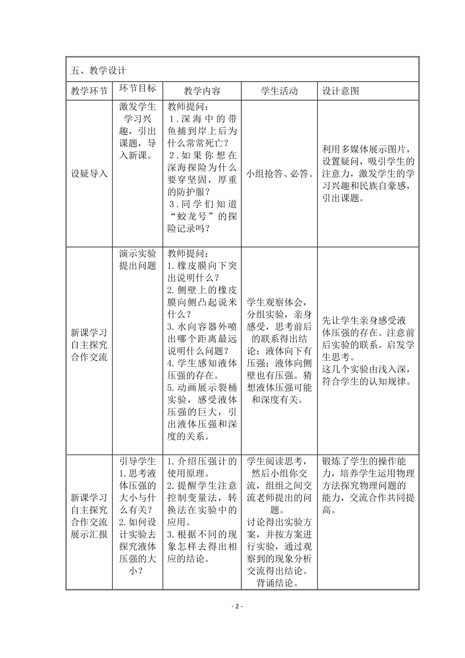 2020-2021学年人教版物理八下册：9.2 液体压强-教案(6).docx_第2页