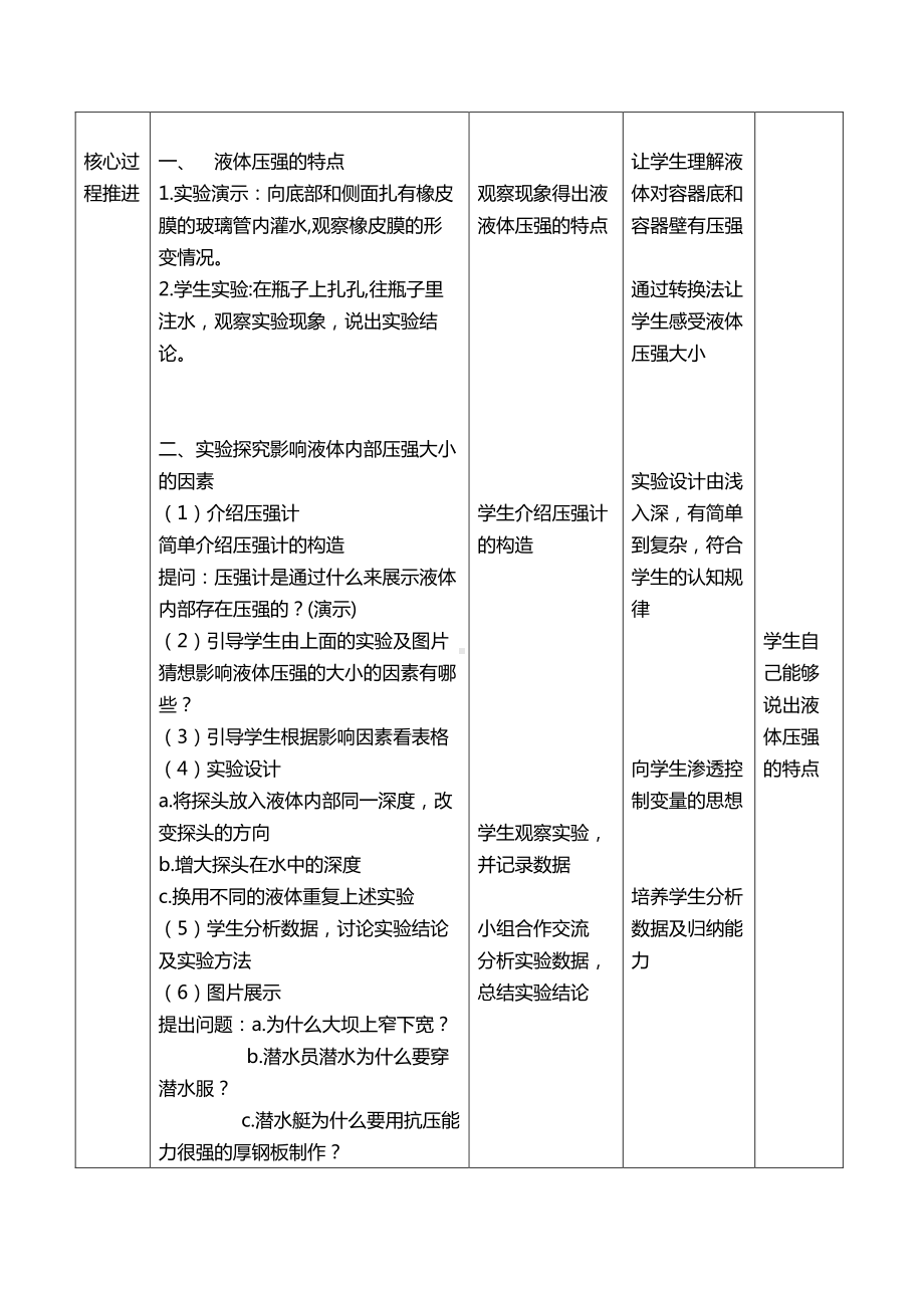 2020-2021学年人教版物理八下册：9.2 液体压强-教案(4).docx_第2页