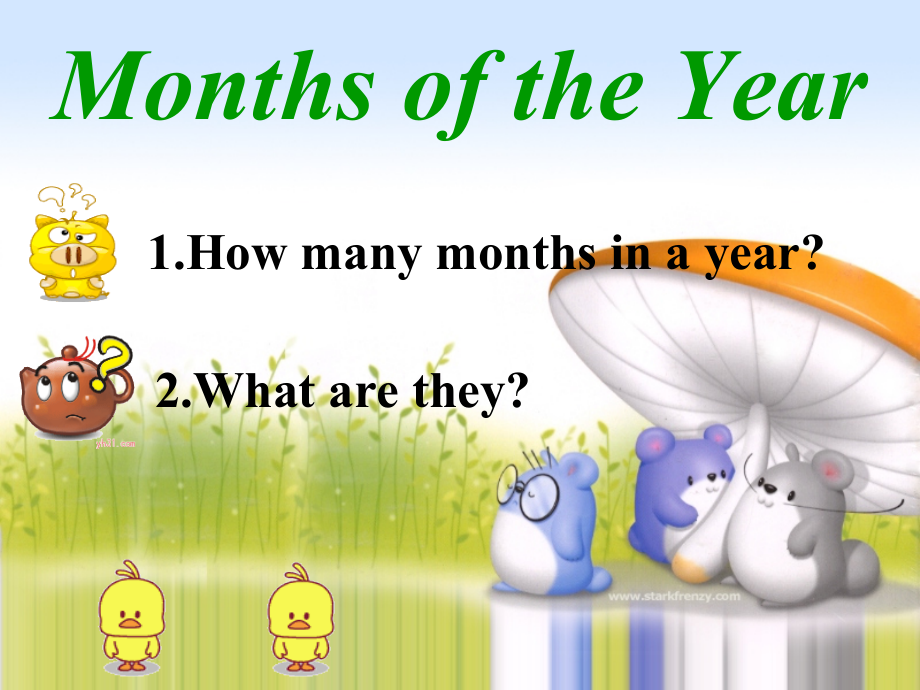 冀教版（一起）四下-Unit 1 Days and Months-Lesson 3 Months of the Year-ppt课件-(含教案)--(编号：50188).zip