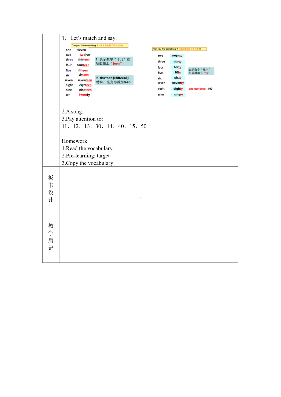 冀教版（一起）四下-Unit 1 Days and Months-Lesson 2 Days of the Week-教案、教学设计--(配套课件编号：b0b16).docx_第2页