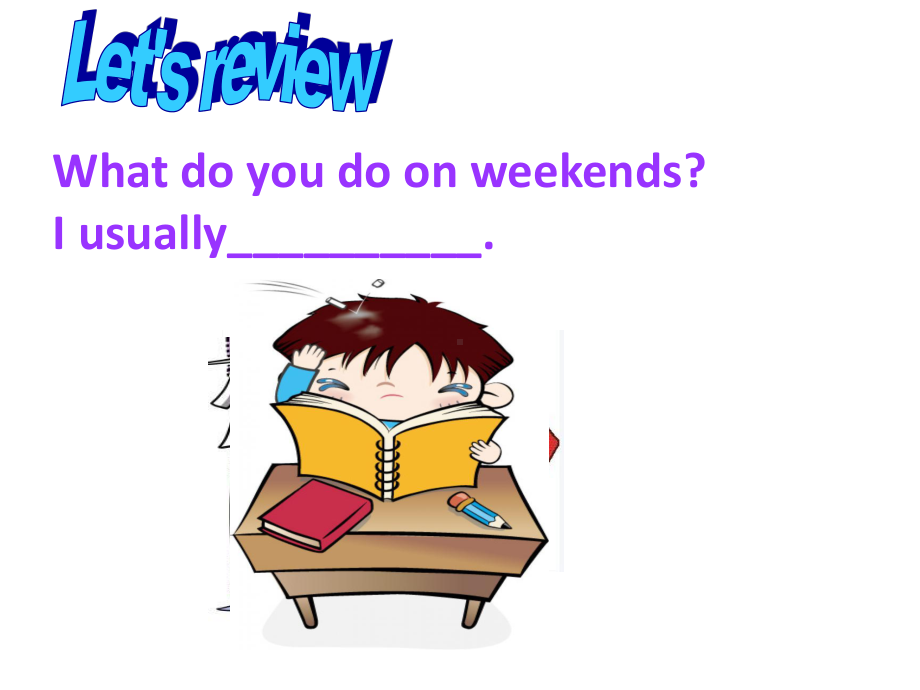 六年级英语下册课件-Unit 2 Last weekend Part B-Let's learn人教PEP版.ppt_第2页