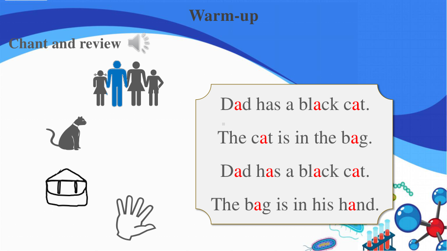 人教英语PEP三年级下册：Unit 2 My family Part A Let’s spell.pptx_第3页