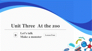 人教英语PEP三年级下册：Unit 3 At the zoo B Let’s talk.pptx