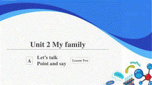 人教英语PEP三年级下册：Unit 2 My family Part A Let’s talk课件.pptx