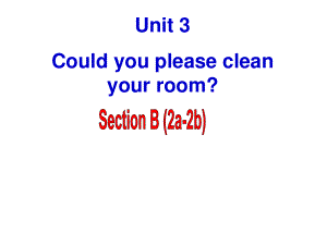 2021春人教新目标英语八年级下册unit3 SectionB Period 2.pptx