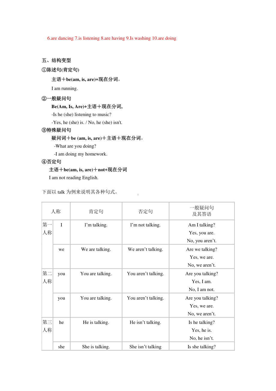 人教版七年级下册英语六单元讲义重点短语语法讲解配练习（含答案）.docx_第3页