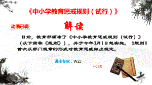 专家报告培训）《中小学教育惩戒规则(试行)》解读(精品).pptx