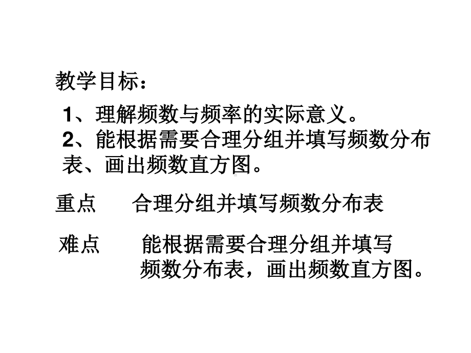 沪科版数学八年级下册 20.1数据的频数分布-课件.ppt_第2页