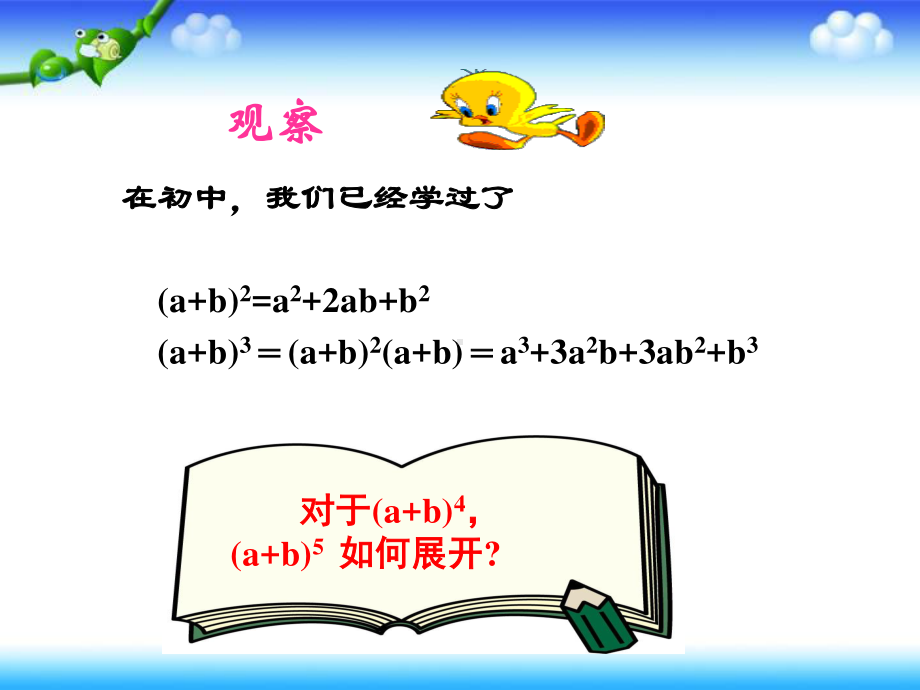 人教A版高中数学选修2-3 第一章1.3.1二项式定理 ppt课件(共35张PPT).pptx_第2页