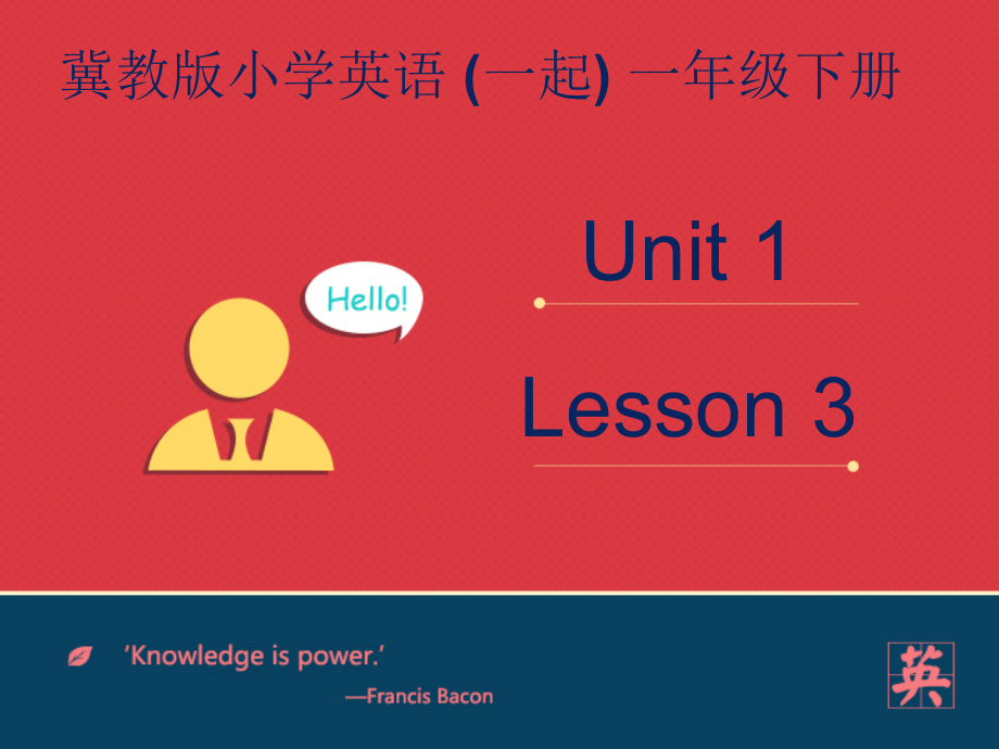 冀教版一年级下册-Unit 1 About Me-Lesson 3 Happy Birthday!-ppt课件-(含教案+视频)--(编号：c0446).zip