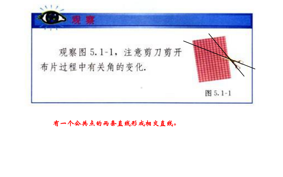 2020-2021学年人教版数学七年级下册：5.1.1相交线-课件.pptx_第2页