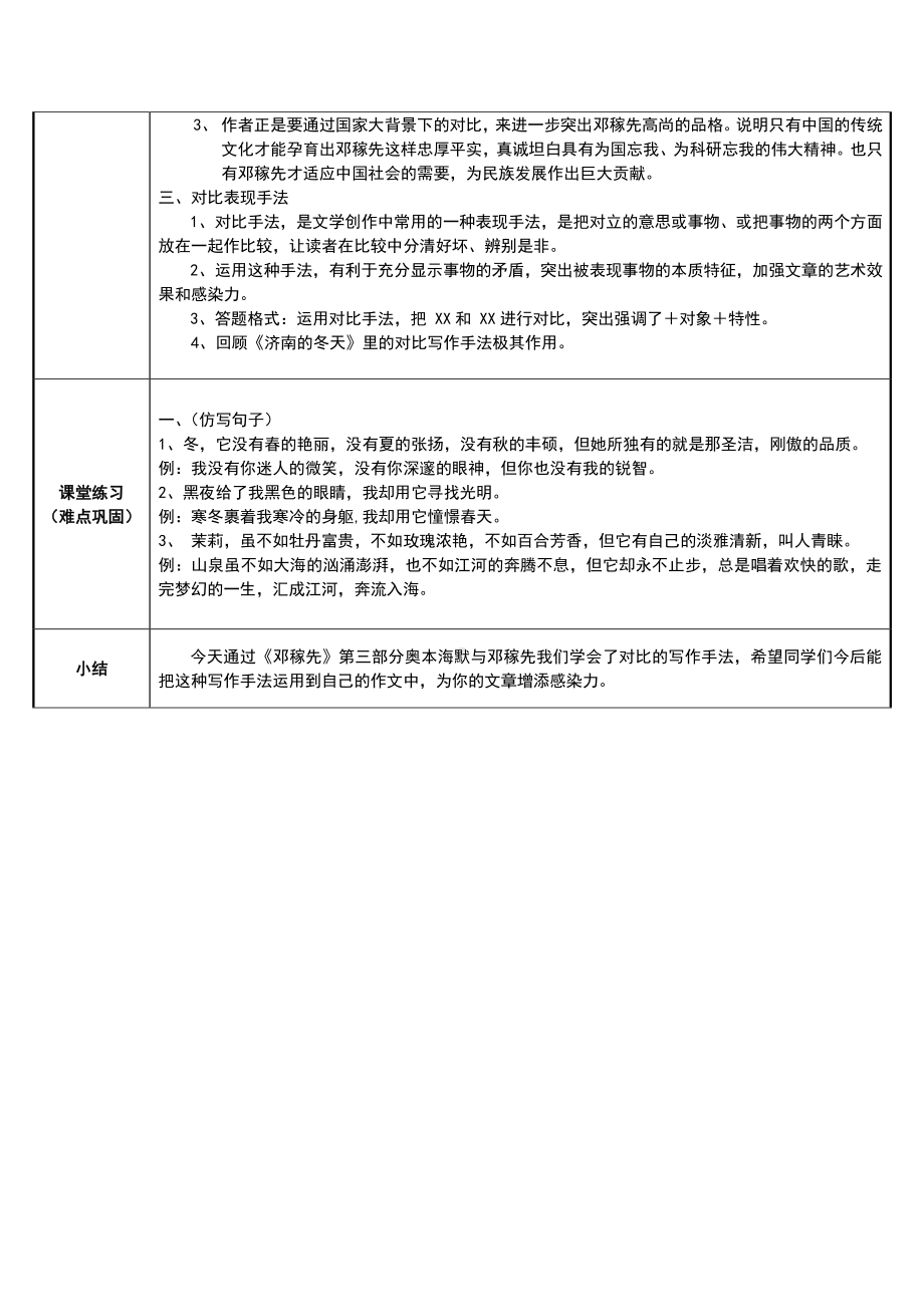 2020-2021学年七年级语文部编版下册：1邓稼先-教案(2).docx_第2页