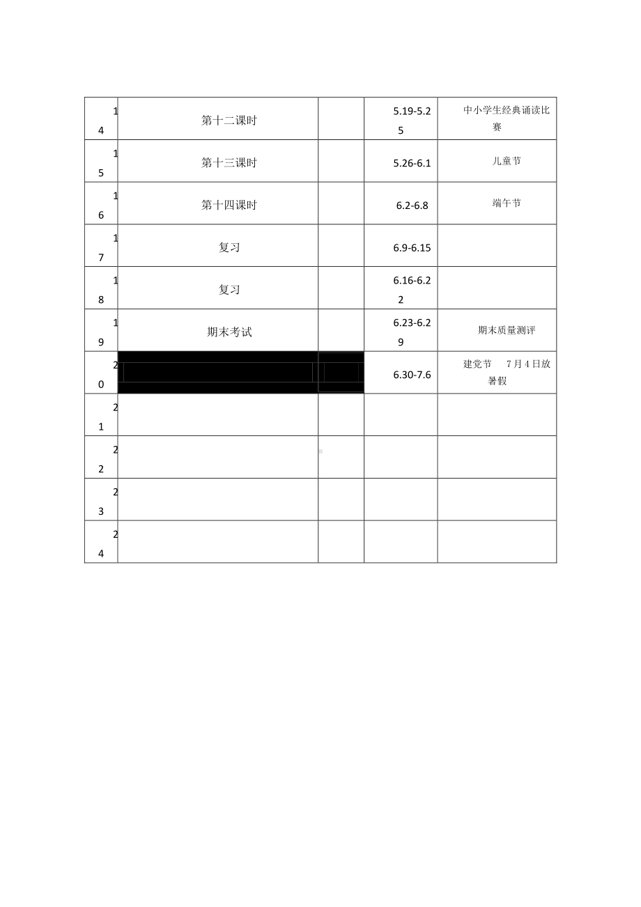 （汉川市XX乡八一中心小学）2019春六年级信息技术教学计划.docx_第3页