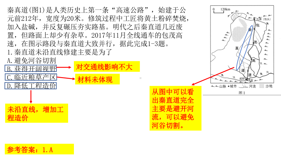 福建厦门市2020届三模试题讲评课件-2021届高考地理优秀模拟题与讲评课件.ppt_第2页