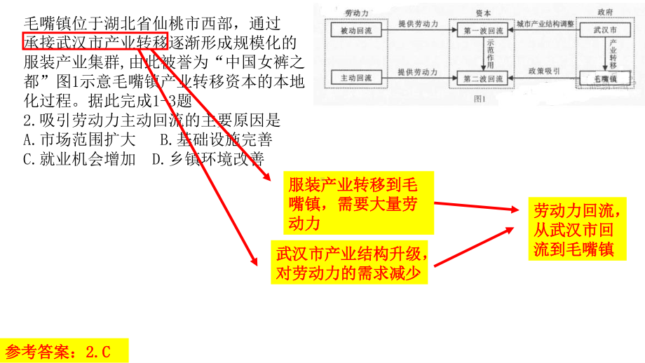 湖北省武汉市2020届三模试题讲评课件-2021届高考地理优秀模拟题与讲评课件.ppt_第3页