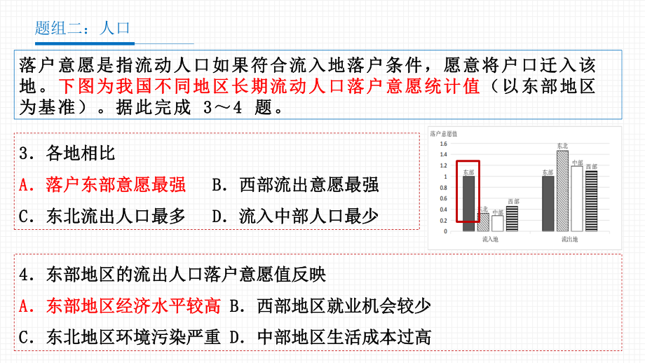 惠州市 2021 届高三第三次调研考试地理试卷讲评课件（23张ppt）-备战2021年新高考地理各地联考试卷讲评课件（新高考适用）.pptx_第3页