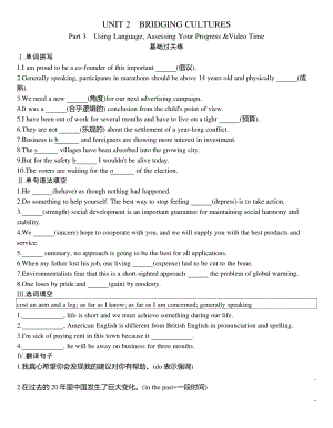 2021新版人教版选修二英语UNIT2作业：Part 3　Using Language.docx