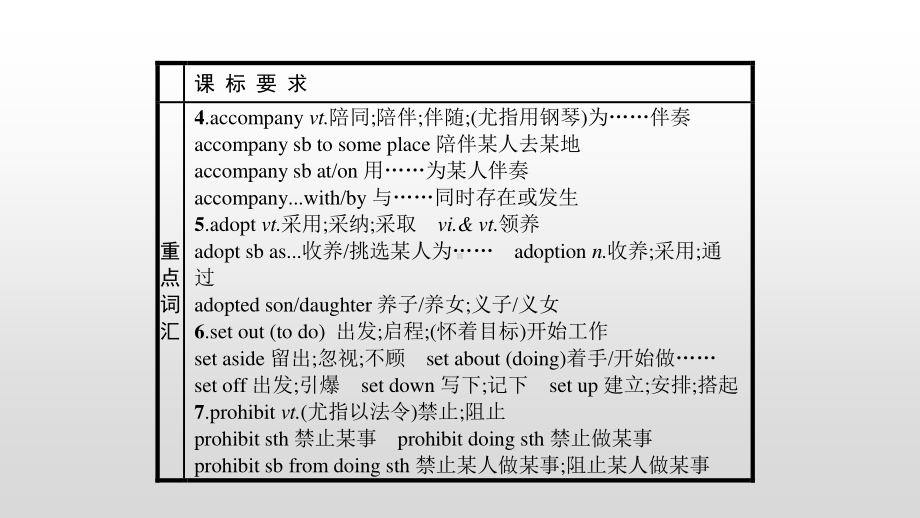 2021新版人教版选修一英语Unit 3　单元重点小结 ppt课件.pptx_第3页