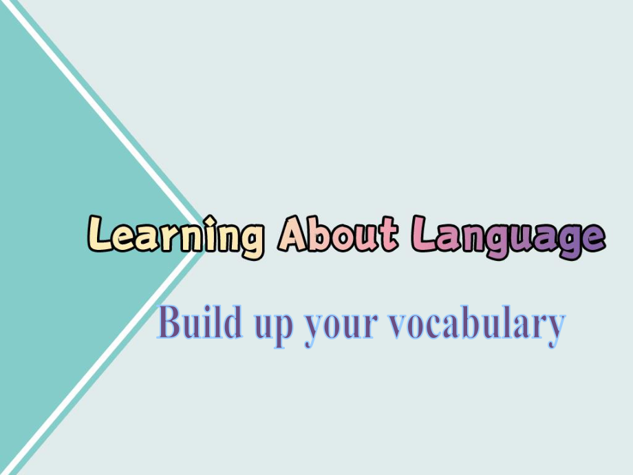 2021新版人教版选修一英语Unit2 Building up your vocabulary ppt课件.pptx_第2页